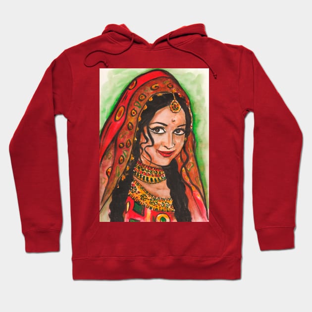 Hema Malini Hoodie by Svetlana Pelin